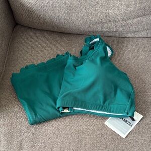 Hannah Nikole Green Bikini Set